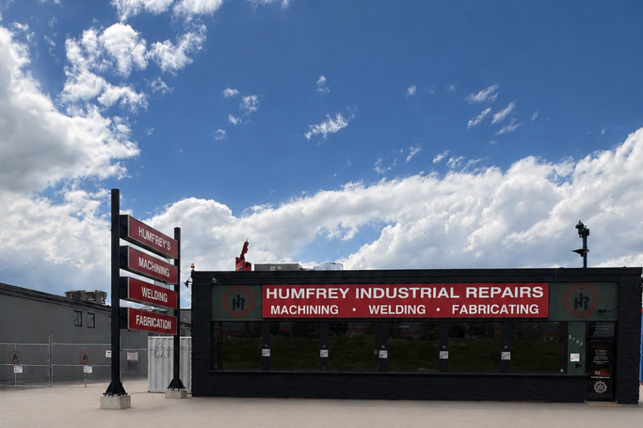 Humfrey Industrial Store Front During the Day